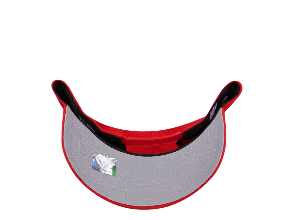 New Era New England Patriots City Originals Red 9Forty A Frame Snapback Gorra