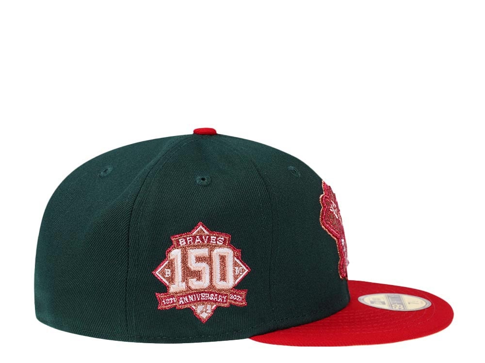 New Era Atlanta Braves 150th Anniversary Copper Two Tone Prime Edition 59Fifty Fitted Gorra