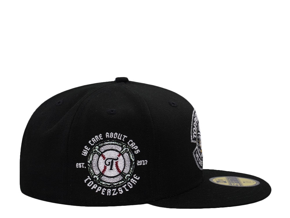 New Era TF Skull Limited Black Edition 59Fifty Fitted Gorra