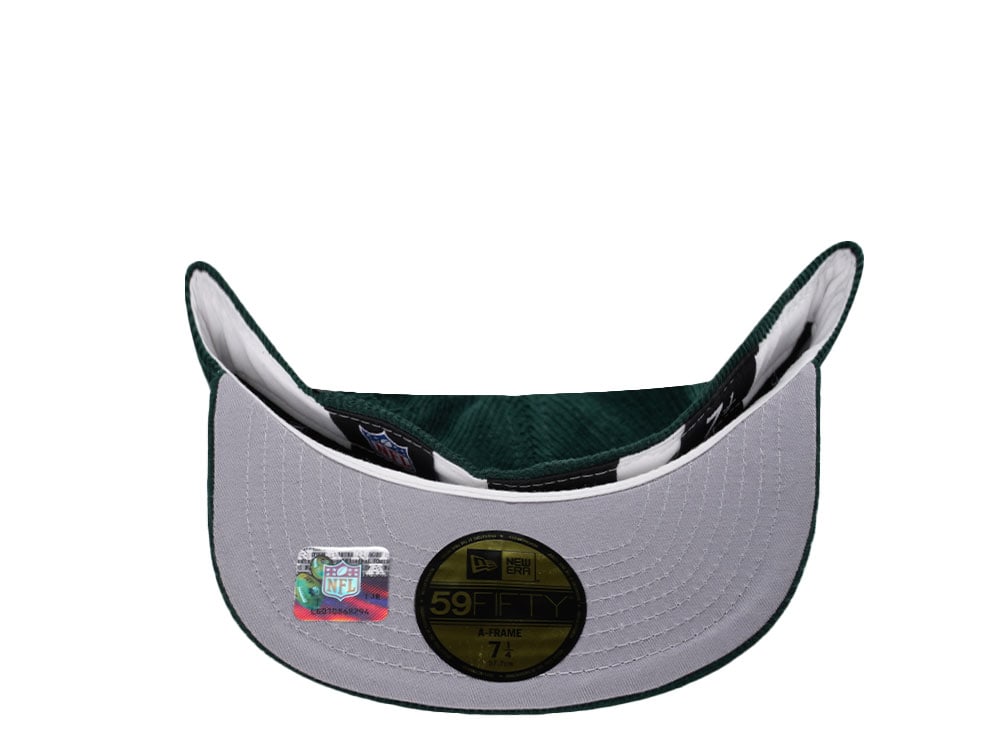 New Era Philadelphia Eagles Go Birds Corduroy Throwback Edition 59Fifty A Frame Fitted Gorra
