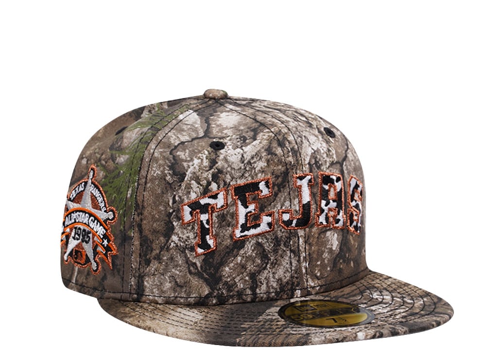 New Era Texas Rangers All Star Game 1986 Realtree APX Prime Edition 59Fifty Fitted Gorra