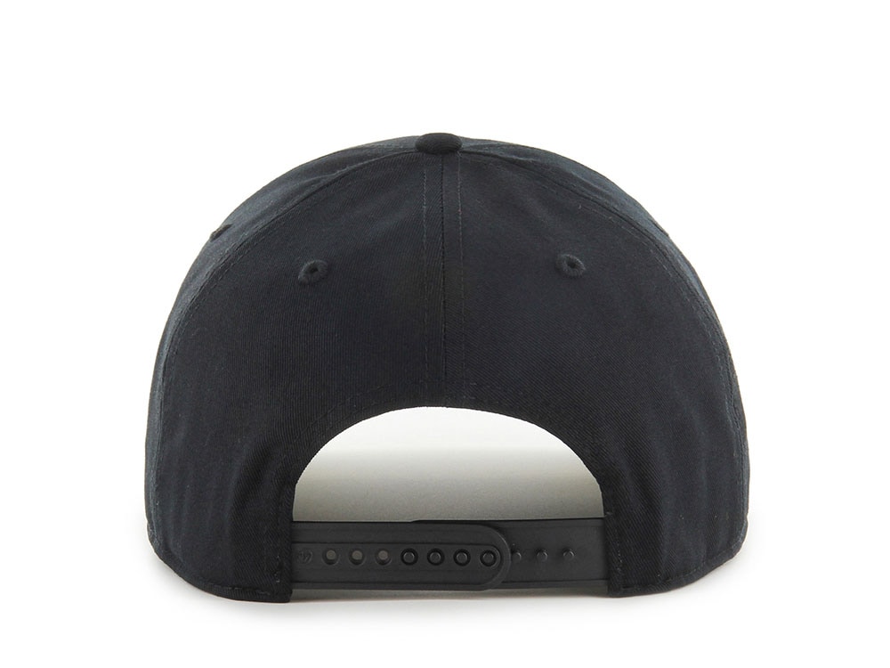 47Brand Carolina Panthers Black Classic Edition Hitch Snapback Gorra