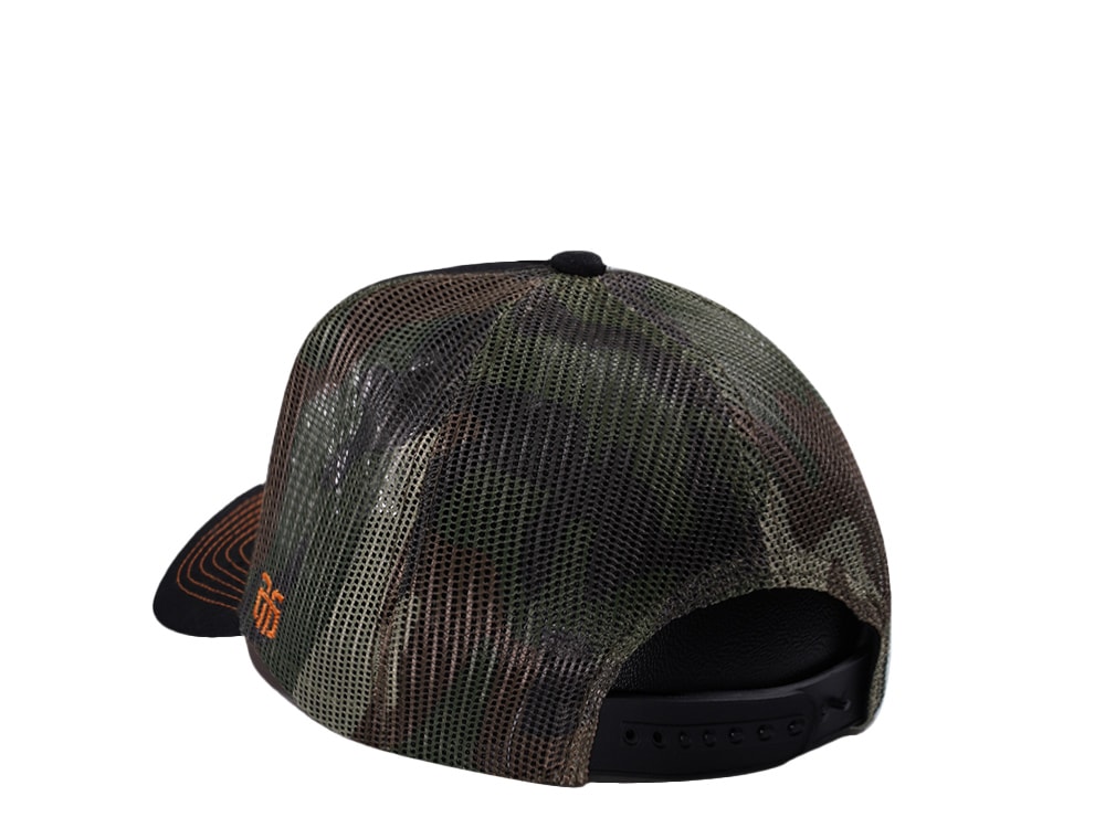 Parallel Union Respect The Wild Patch Black Edition Trucker Snapback Gorra
