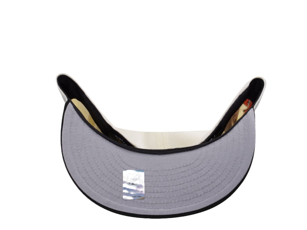 New Era Quebec Nordiques Prince of Wales Conference Chrome Two Tone Edition 59Fifty Fitted Gorra