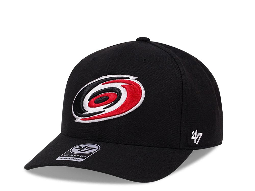 47Brand Carolina Hurricanes Classic DP Black Cold Zone Snapback Gorra