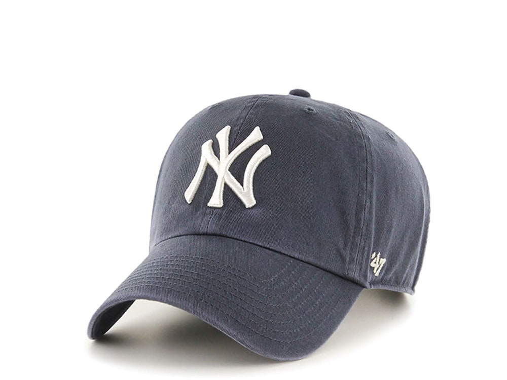 47Brand New York Yankees Clean Up Navy Strapback Gorra