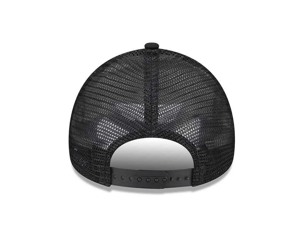 New Era Tampa Bay Rays Black All Day 9Forty A Frame Trucker Snapback Gorra