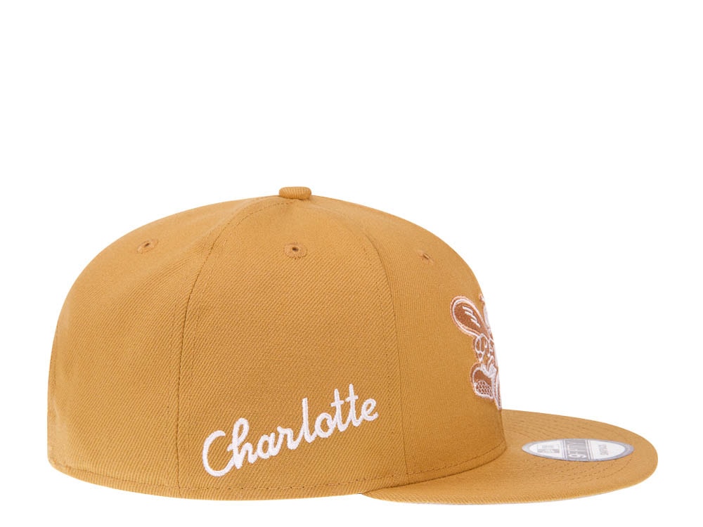 New Era Charlotte Hornets Pan Tan Edition 9Fifty Snapback Gorra