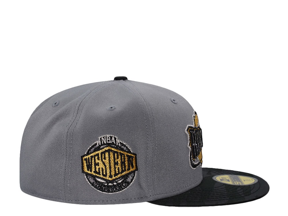 New Era Houston Rockets Western Conference Gray Two Tone Edition 59Fifty Fitted Gorra