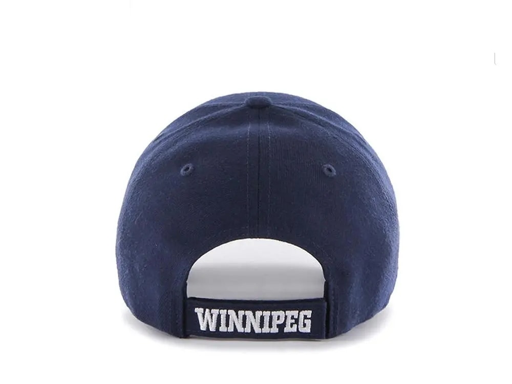 47brand Winnipeg Jets Classic Navy Strapback Gorra