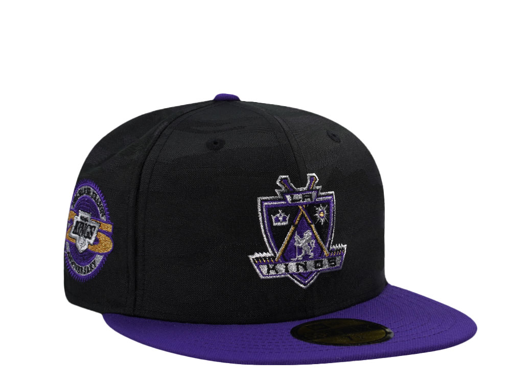 New Era Los Angeles Kings 25th Anniversary Black Two Tone Edition 59Fifty Fitted Gorra