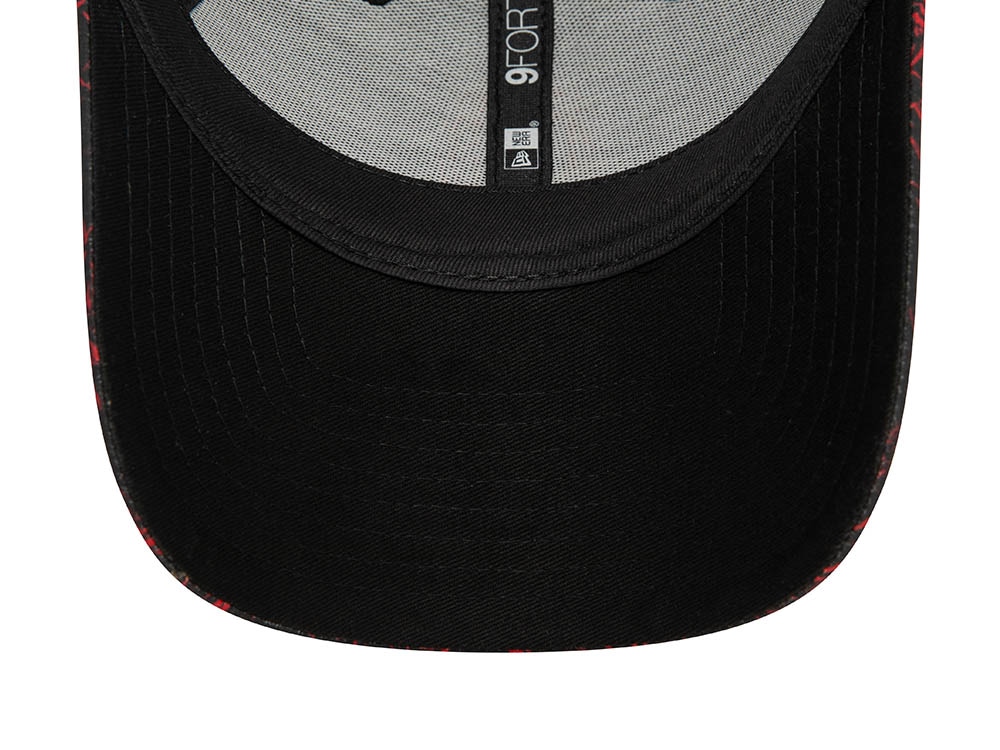 New Era AC Milan Black Crinkle 9Forty Strapback Gorra