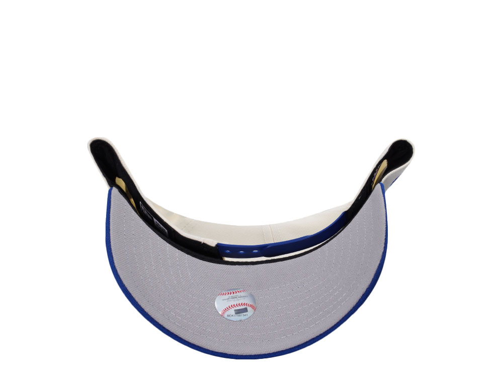 New Era Los Angeles Dodgers Bleed Blue Chrome Two Tone Edition 9Forty A Frame Snapback Gorra