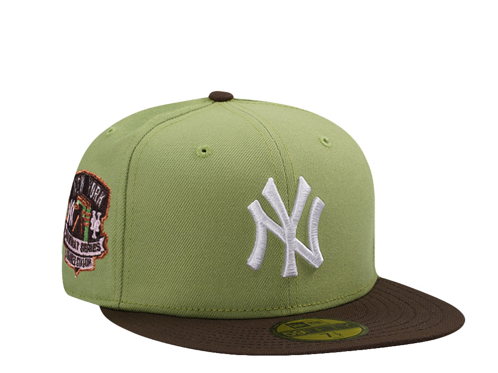 New Era New York Yankees Subway Series Matcha Two Tone Editon 59Fifty Fitted Gorra