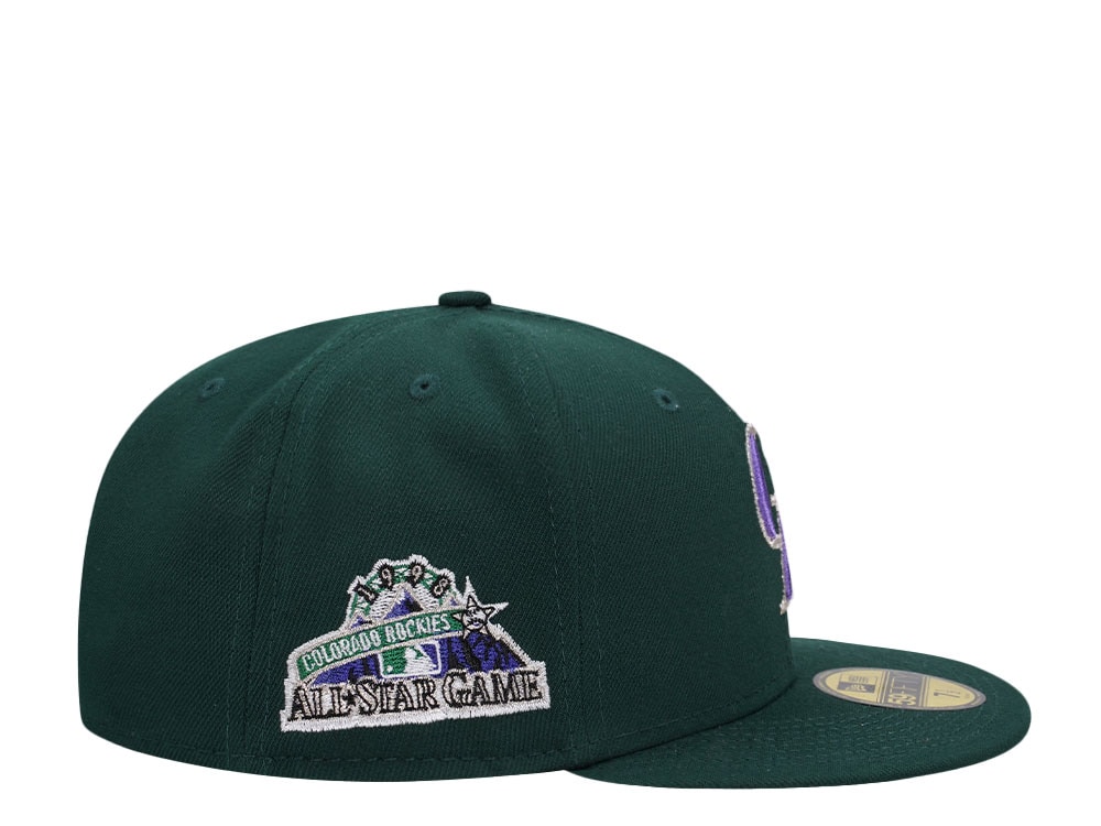 New Era Colorado Rockies All Star Game 1998 Green Classic Edition 59Fifty Fitted Gorra