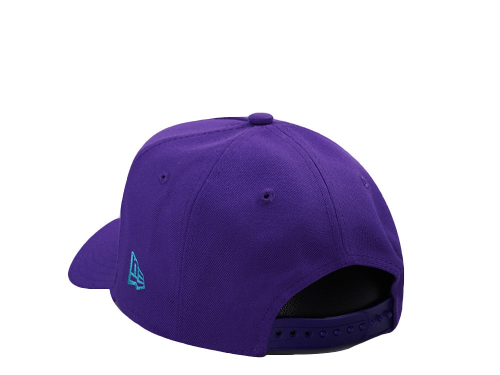 New Era Charlotte Hornets All Star Game 1991 Purple Prime Edition 9Forty A Frame Snapback Gorra