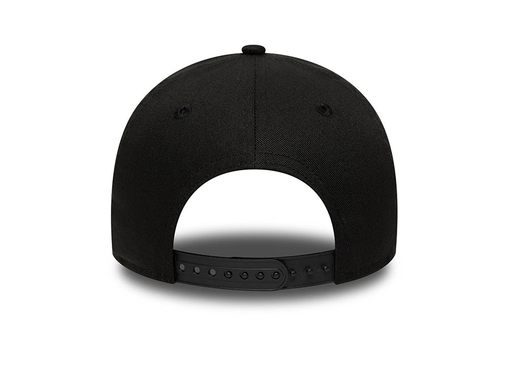 New Era New York Yankees League Essential Black and White 9Forty A Frame Snapback Gorra