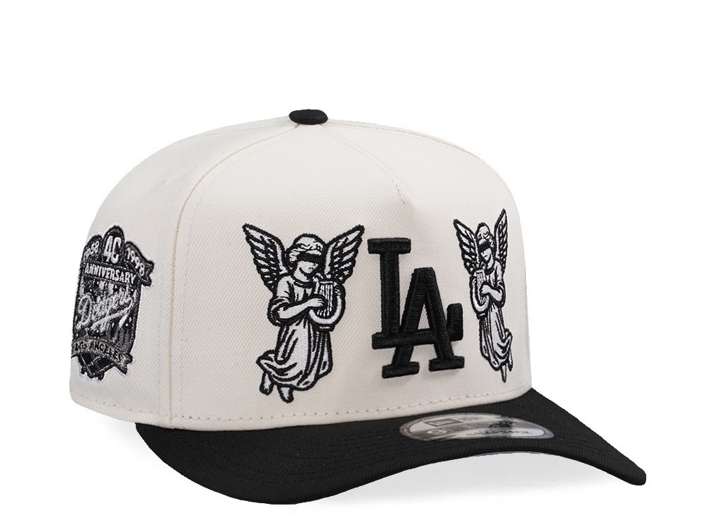 New Era Los Angeles Dodgers 40th Anniversary Angel Chrome Two Tone Edition 9Fifty A Frame Snapback Gorra