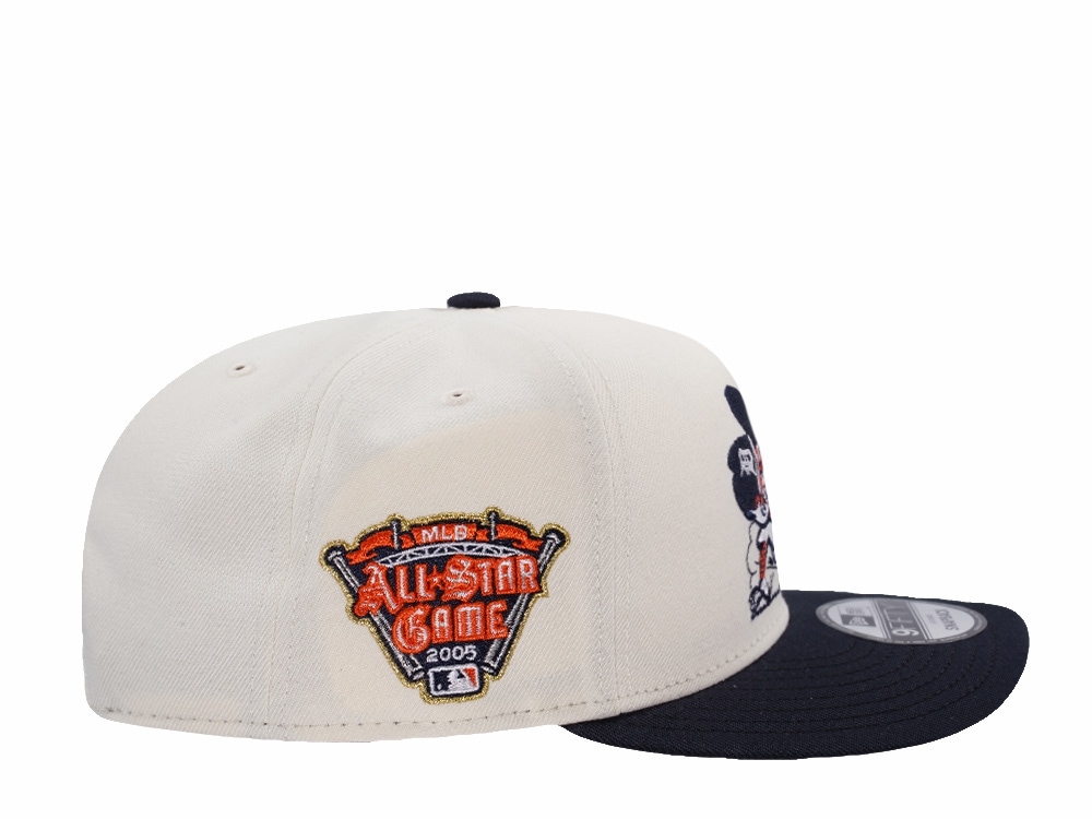 New Era Detroit Tigers All Star Game 2005 Chrome Two Tone Edition 9Fifty A Frame Snapback Gorra