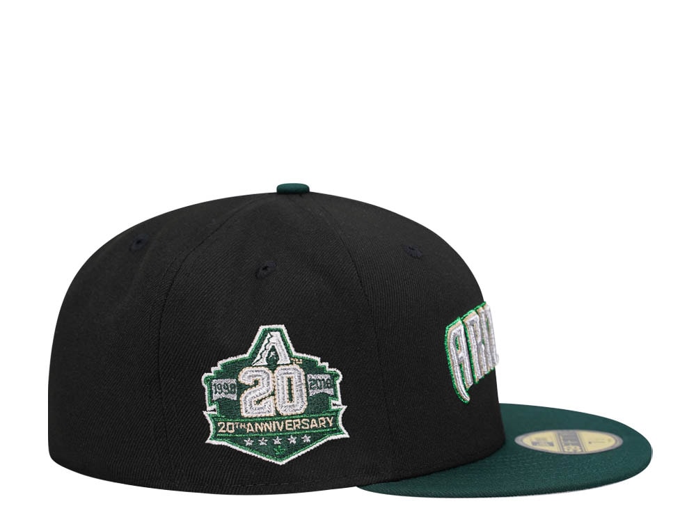 New Era Arizona Diamondbacks 20th Anniversary Heavy Metallic Two Tone Edition 59Fifty Fitted Gorra
