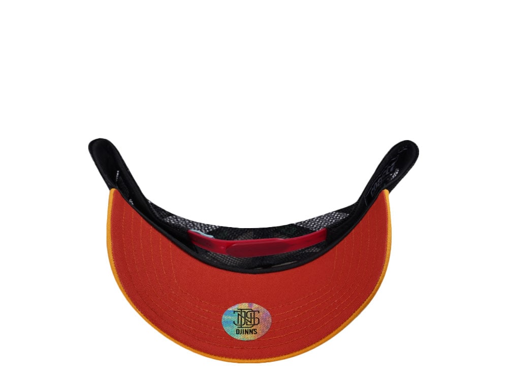 Djinns Machu Piccu Board Service Sand Black Trucker Snapback Gorra