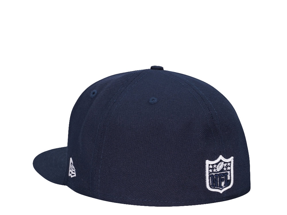 New Era New England Patriots Navy Classic Edition 59Fifty Fitted Gorra