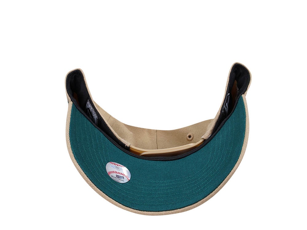 47Brand Oakland Athletics 40th Anniversary Khaki Sure Shot MVP Snapback Gorra