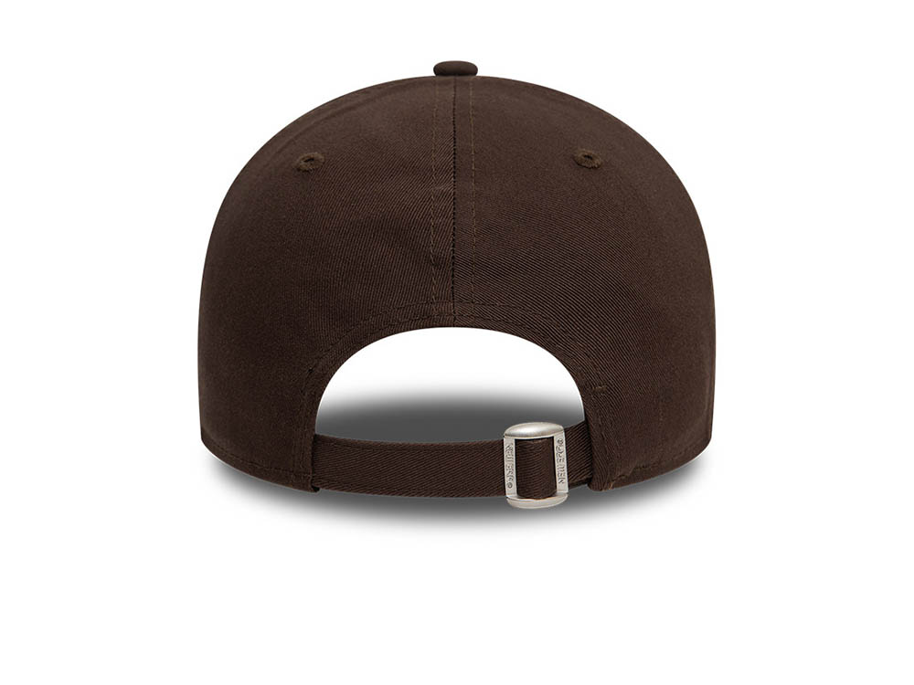New Era New York Yankees League Essential Dark Brown 9Forty Strapback Gorra