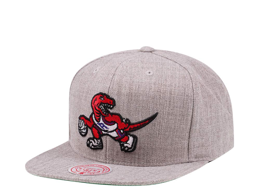 Mitchell & Ness Toronto Raptors Hardwood Classics Heather Snapback Gorra