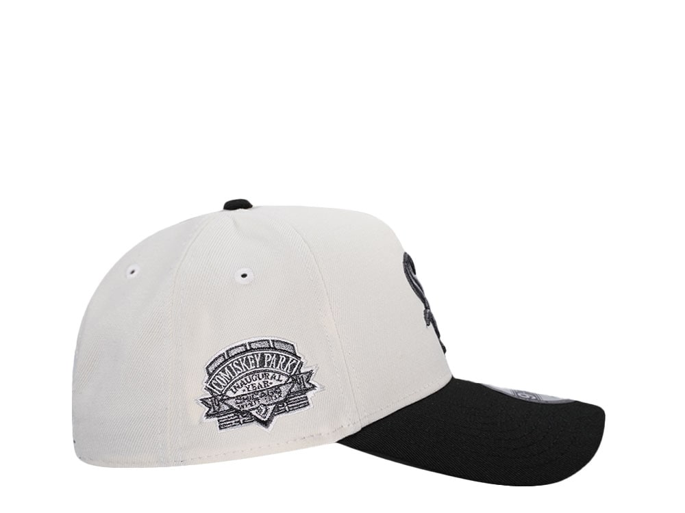 New Era Chicago White Sox Inaugural Year 1991 Chrome Two Tone 9Forty A Frame Snapback Gorra