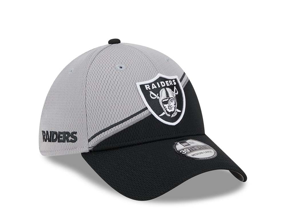 New Era Las Vegas Raiders NFL Sideline 2023 39Thirty Stretch Gorra