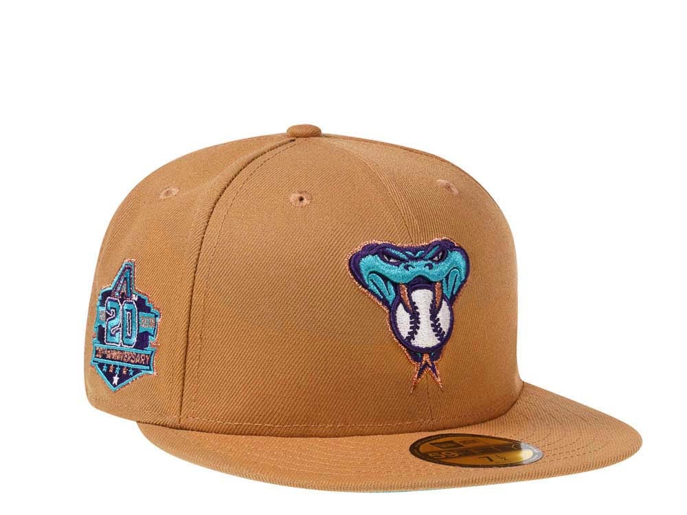 New Era Arizona Diamondbacks 20th Anniversary Desert Teal Edition 59Fifty Fitted Gorra