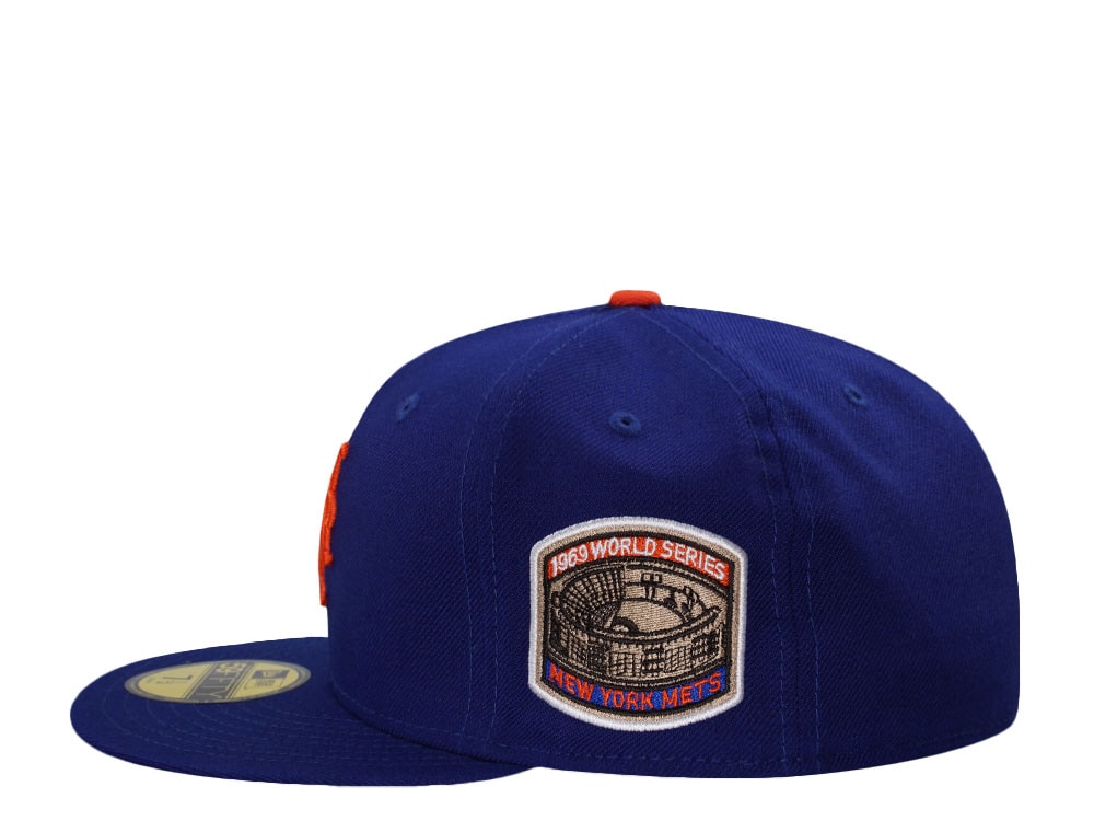 New Era New York Mets World Series 1969 Blue Prime Wool Edition 59Fifty Fitted Gorra