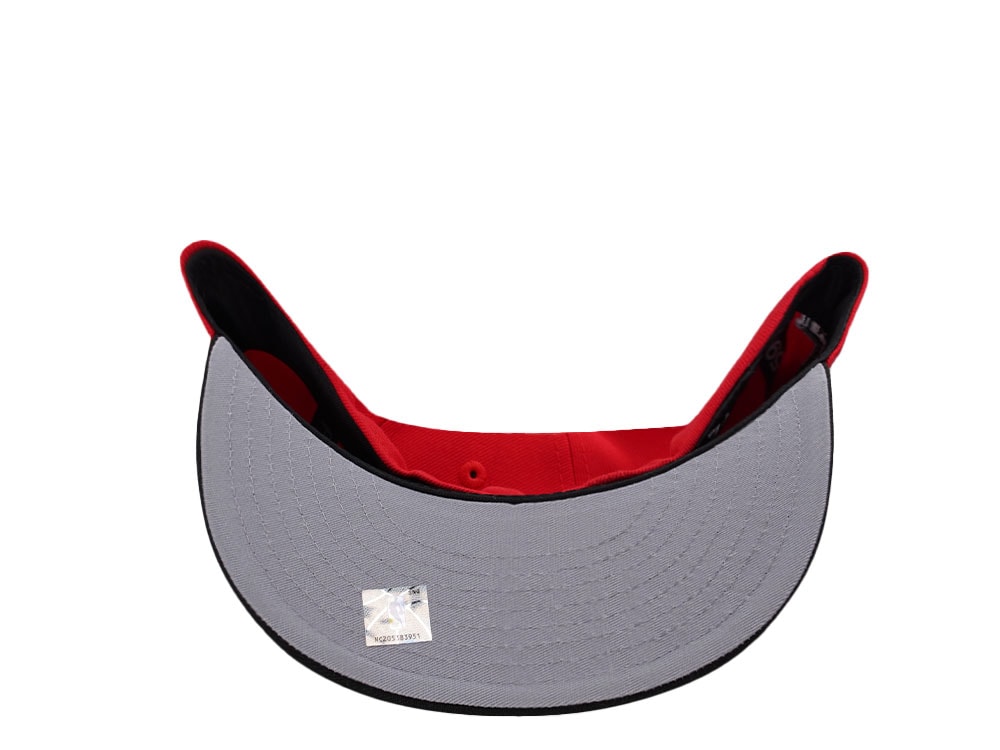 New Era Chicago Bulls Love Rush Red Two Tone Edition 59Fifty Fitted Gorra