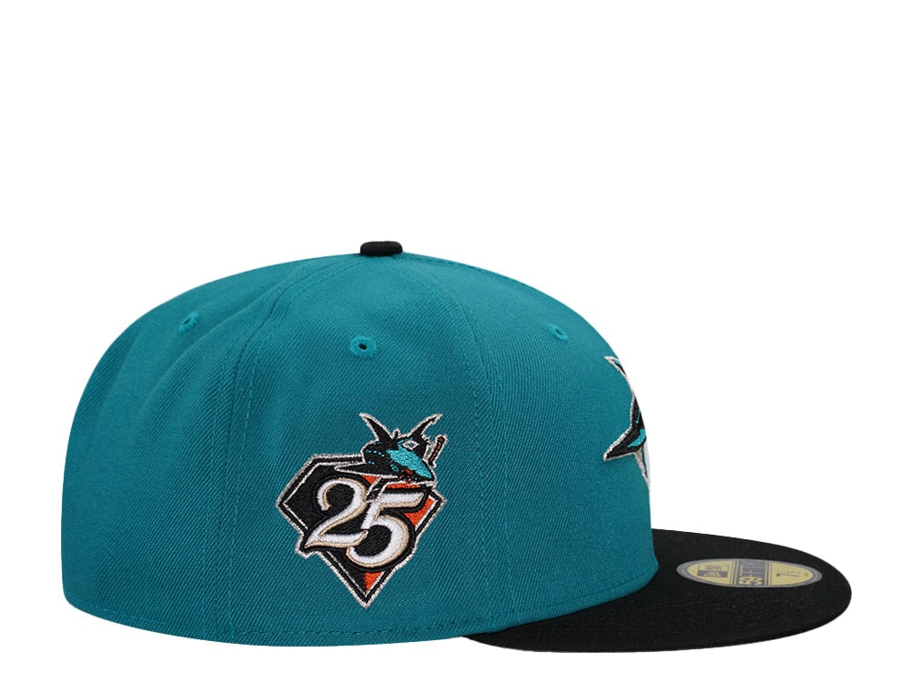 New Era San Jose Sharks 25th Anniversary Two Tone Prime Edition 59Fifty Fitted Gorra
