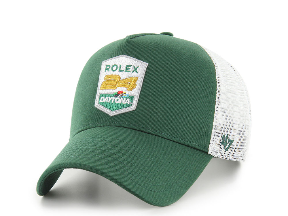 47 Brand Trackhouse Racing Dark Green Offside Trucker Snapback Gorra