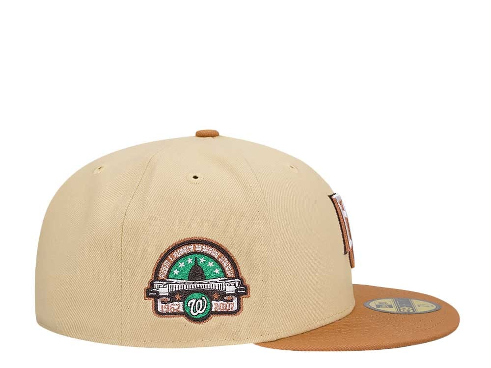 New Era Washington Nationals Stadium Anniversary Throwback Two Tone Edition 59Fifty Fitted Gorra