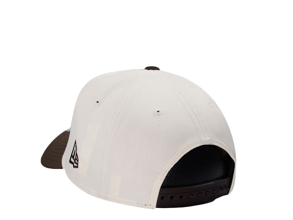 New Era Boston Bruins 50th Anniversary Chrome Two Tone Edition 9Forty A Frame Snapback Gorra