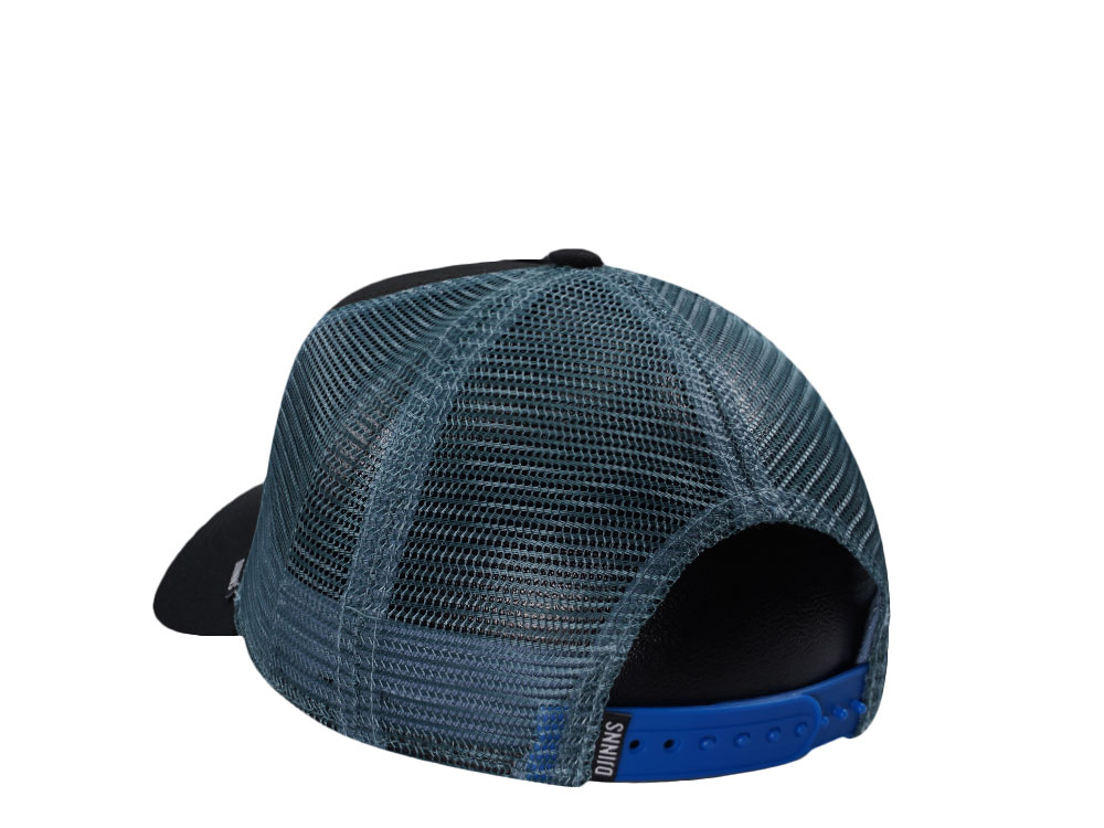 Djinns Flowers Black Trucker Snapback Gorra