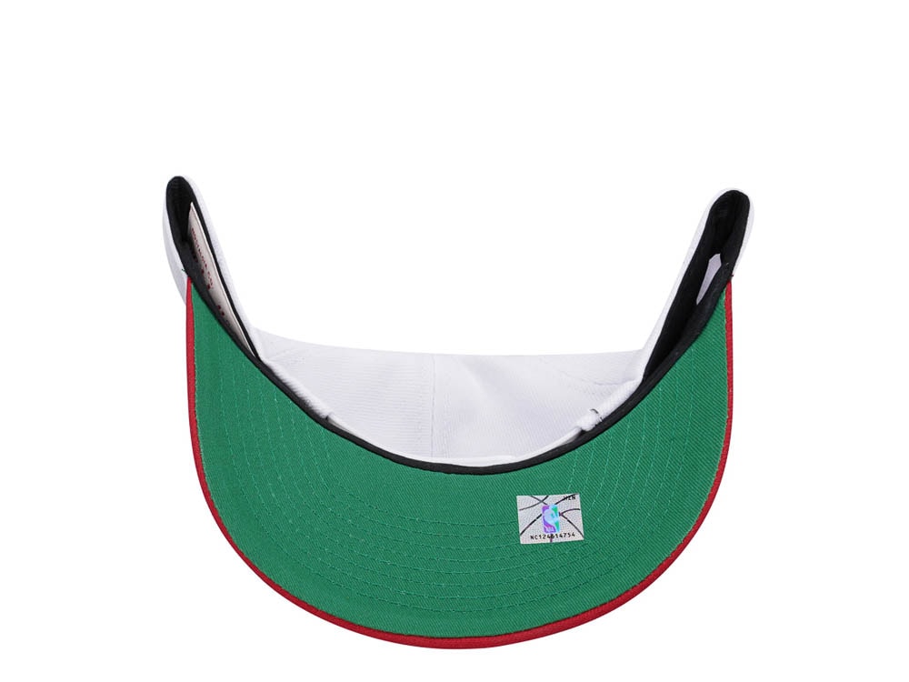 Mitchell & Ness Seattle Supersonics Team Two Tone 2.0 Pro White Snapback Gorra
