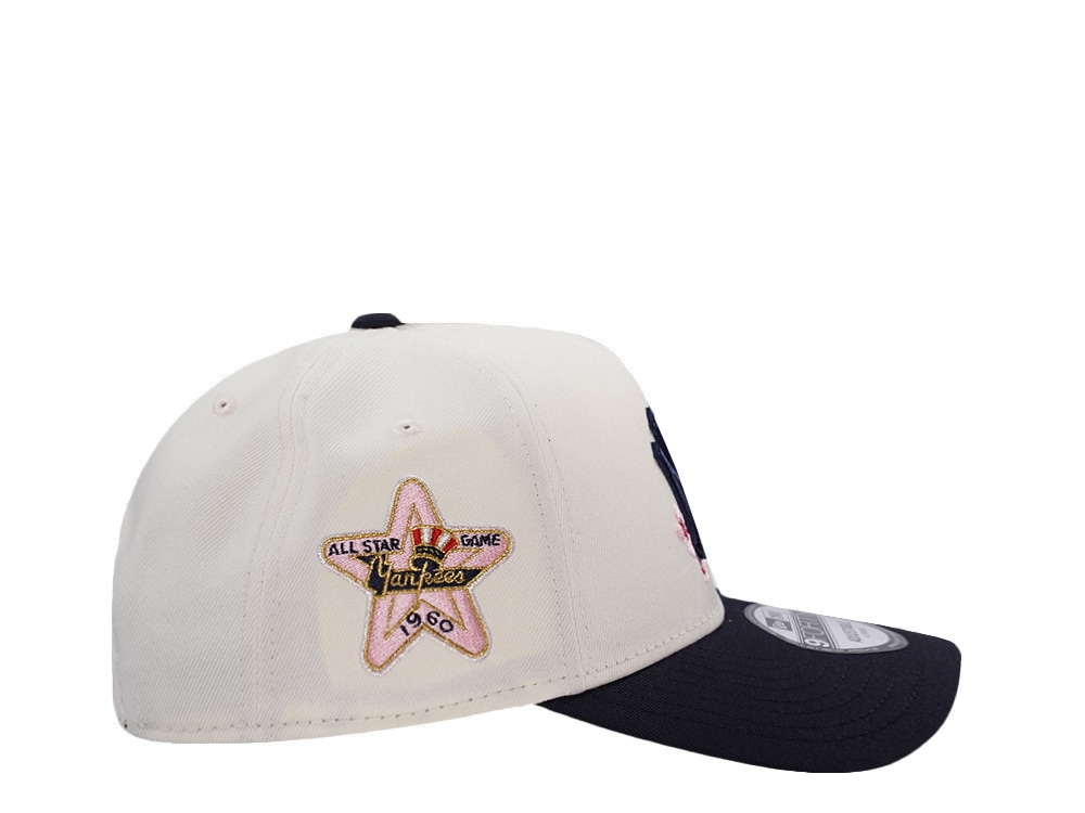 New Era New York Yankees All Star Game 1960 Chrome Two Tone Edition 9Forty A Frame Snapback Gorra