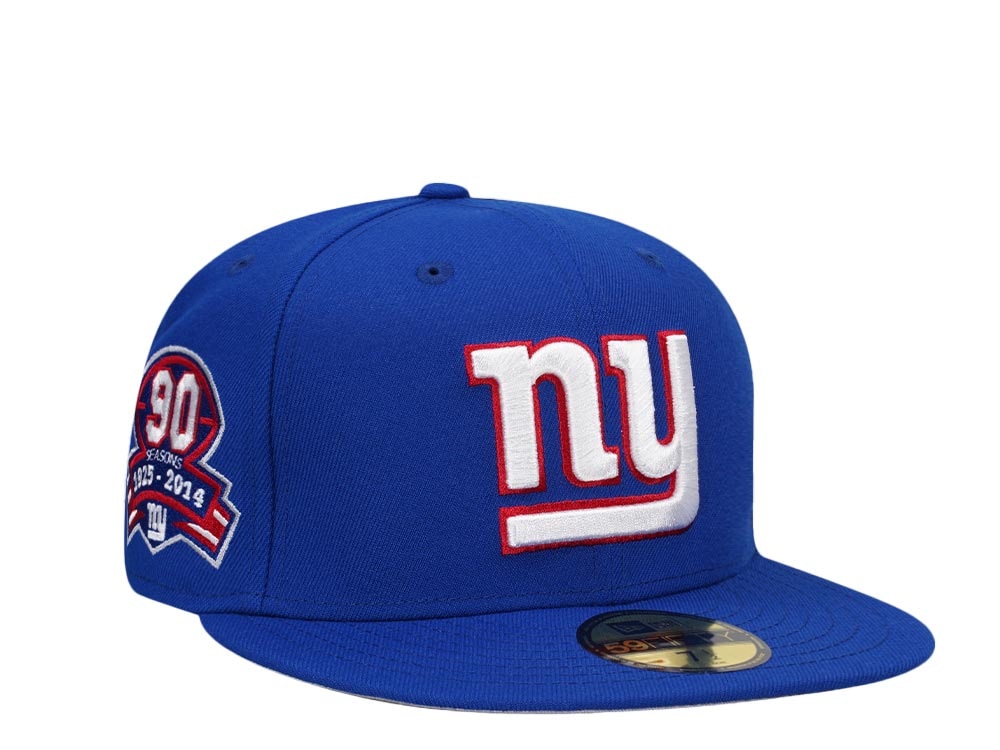New Era New York Giants 90 Seasons Royal Blue Classic Edition 59Fifty Fitted Gorra