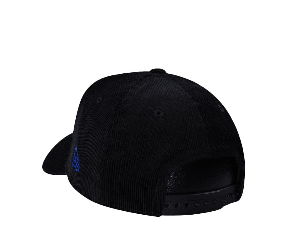 New Era New York Mets 40th Anniversary Black Throwback Corduroy Edition 9Forty A Frame Snapback Gorra
