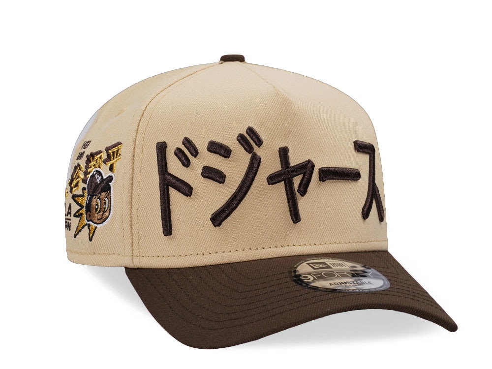New Era Los Angeles Dodgers Ohtani Vegas Gold Two Tone Edition 9Forty A Frame Snapback Gorra