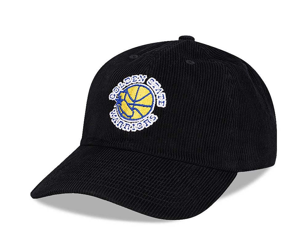 Mitchell & Ness Golden State Warriors Cord Dad Hardwood Classic Strapback Gorra