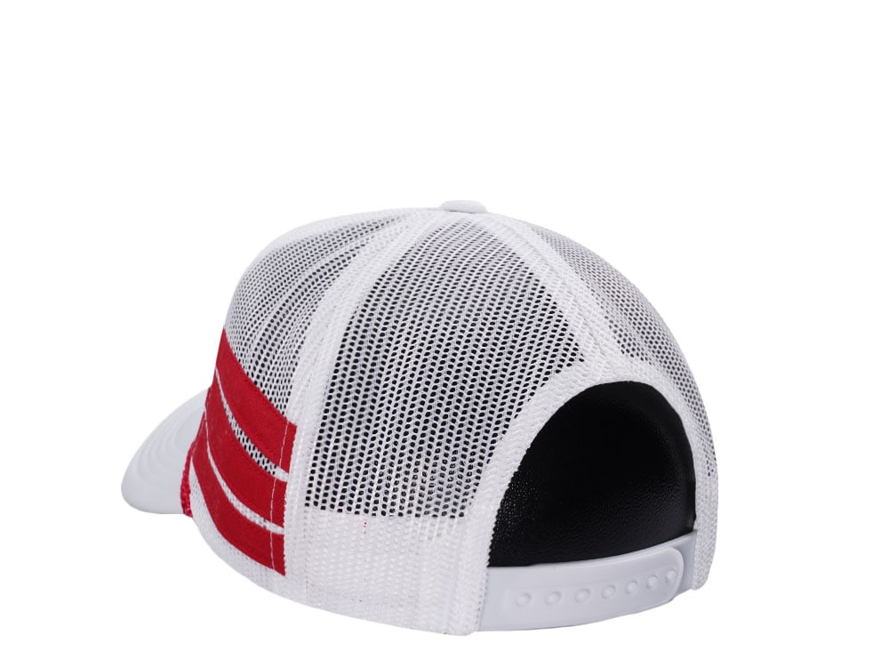 American Needle Miller High Life Talladega White Trucker Snapback Gorra