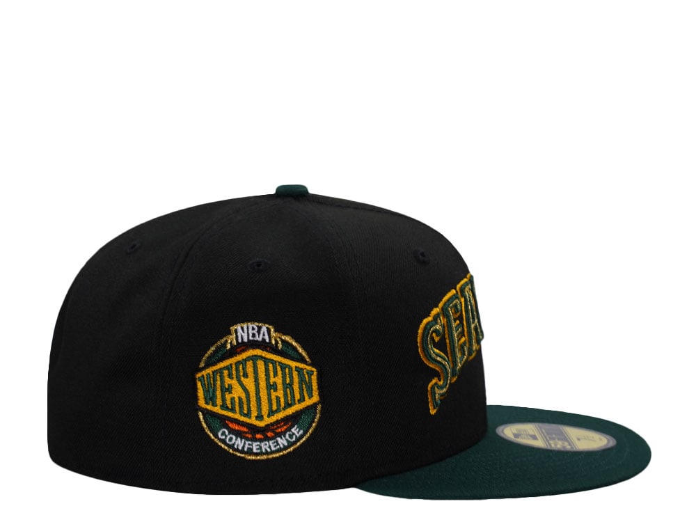 New Era Seattle Supersonics Western Conference Two Tone Edition 59Fifty Fitted Gorra