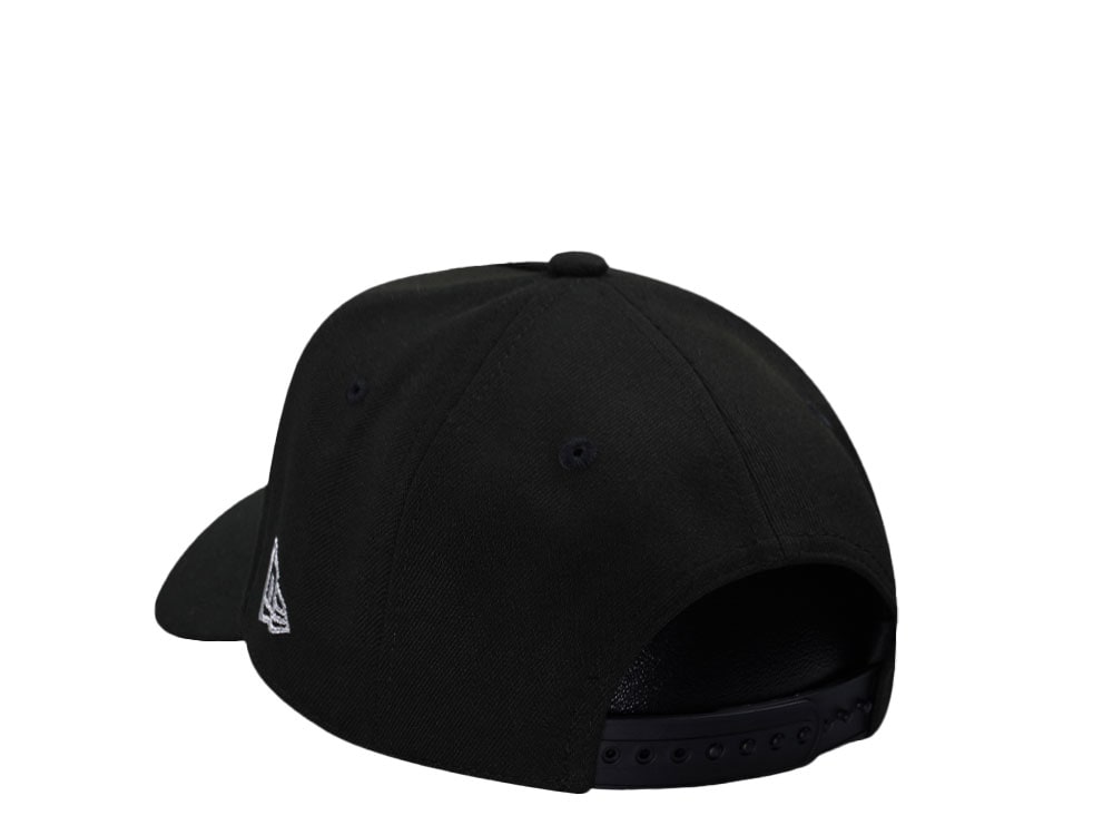 New Era Los Angeles Kings 40th Anniversary Black Silver Edition 9Forty A Frame Snapback Gorra