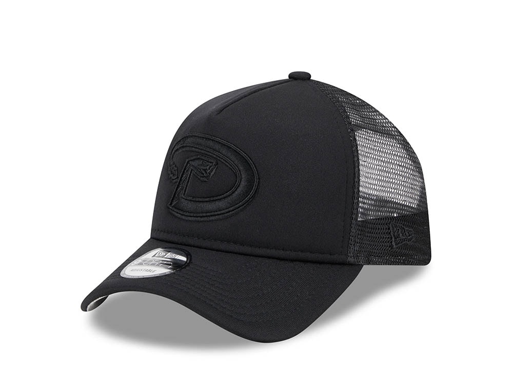 New Era Arizona Diamondbacks Black All Day 9Forty A Frame Trucker Snapback Gorra