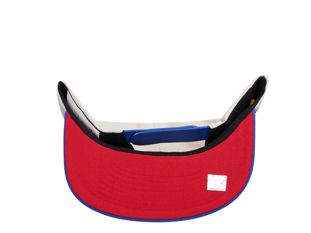 Mitchell & Ness Denver Nuggets Sail Off White Two Tone Snapback Gorra